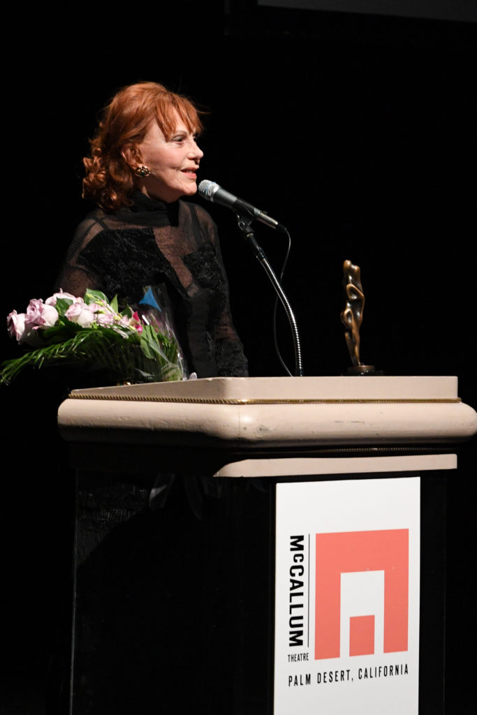 Glorya Kaufman receives Lifetime Achievement Award at the 21st Annual Choreography Festival